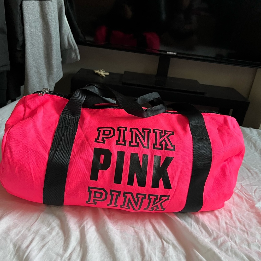 Pink Duffel Bag/Exercise Bag